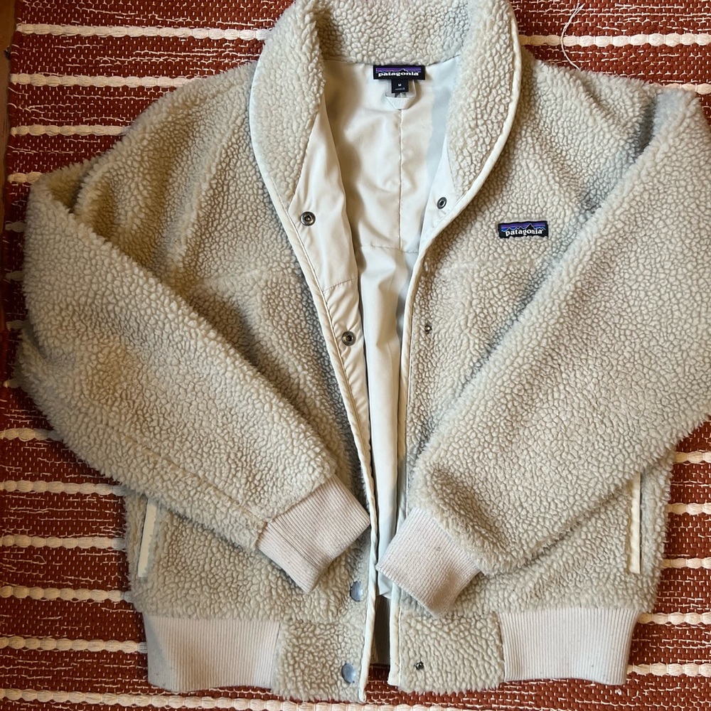Patagonia Bomber Jacket in Pelican
